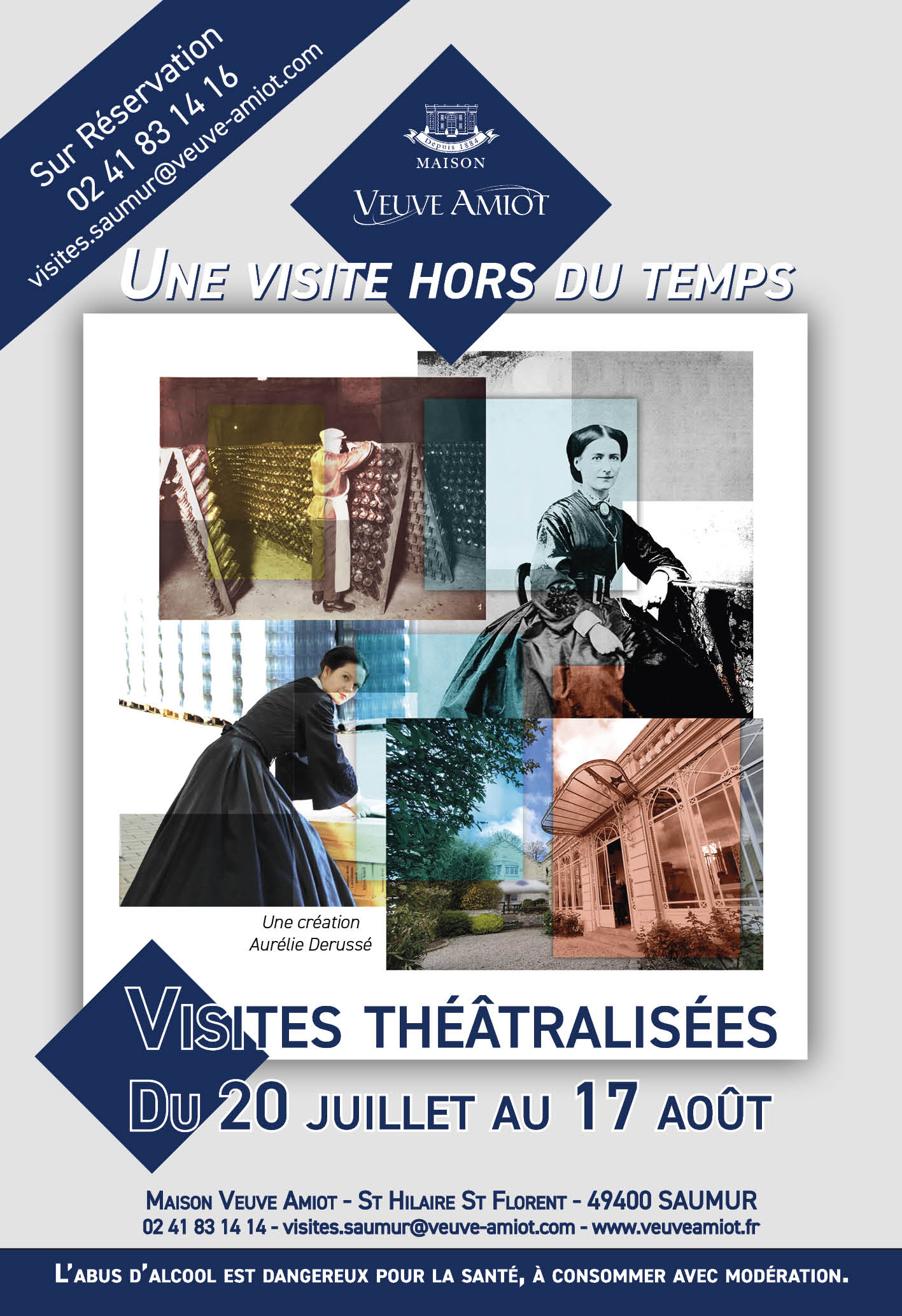 affiche visite theatre