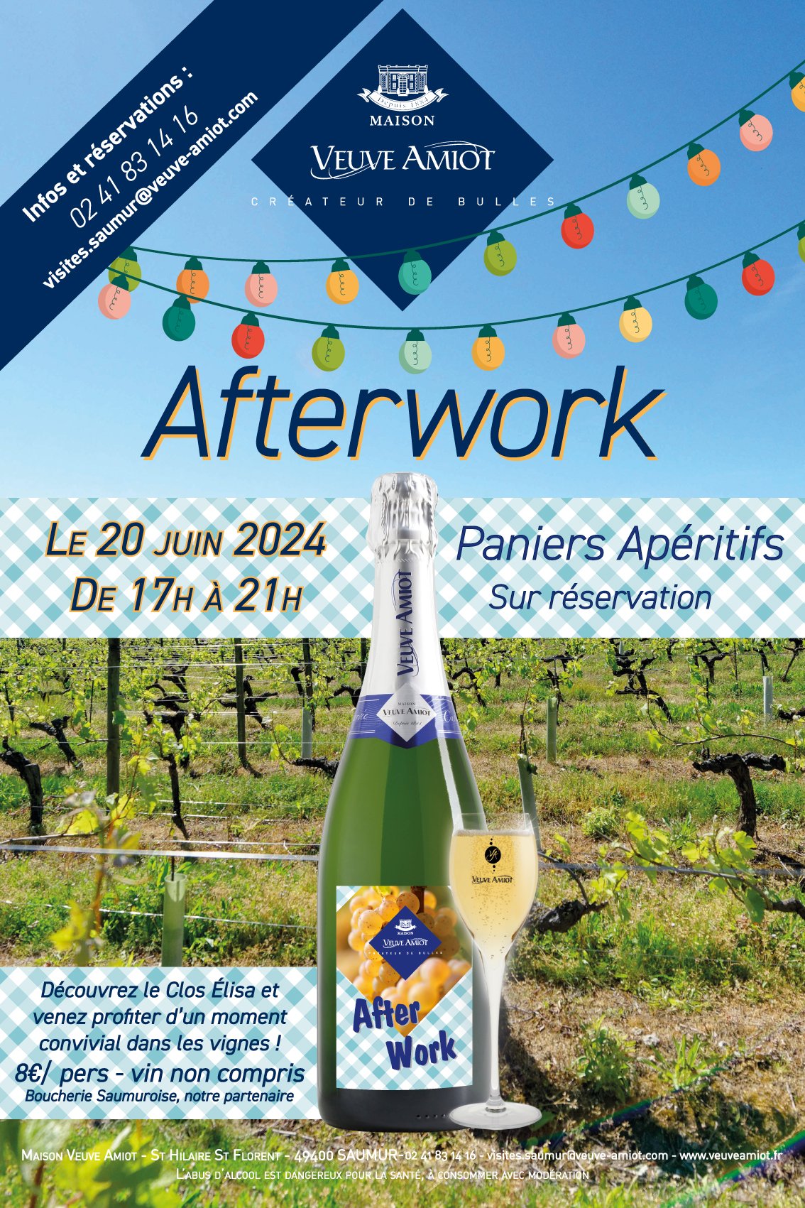 affiche afterwork 2024