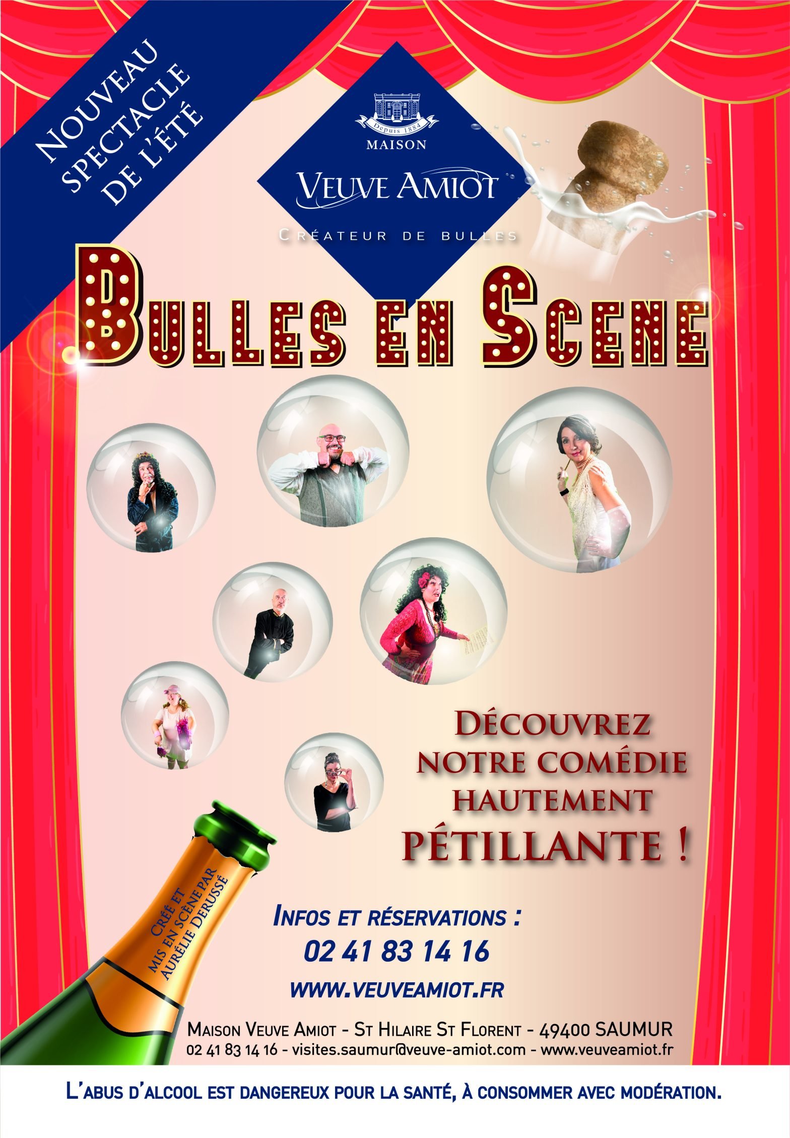 affiche bulles en scene