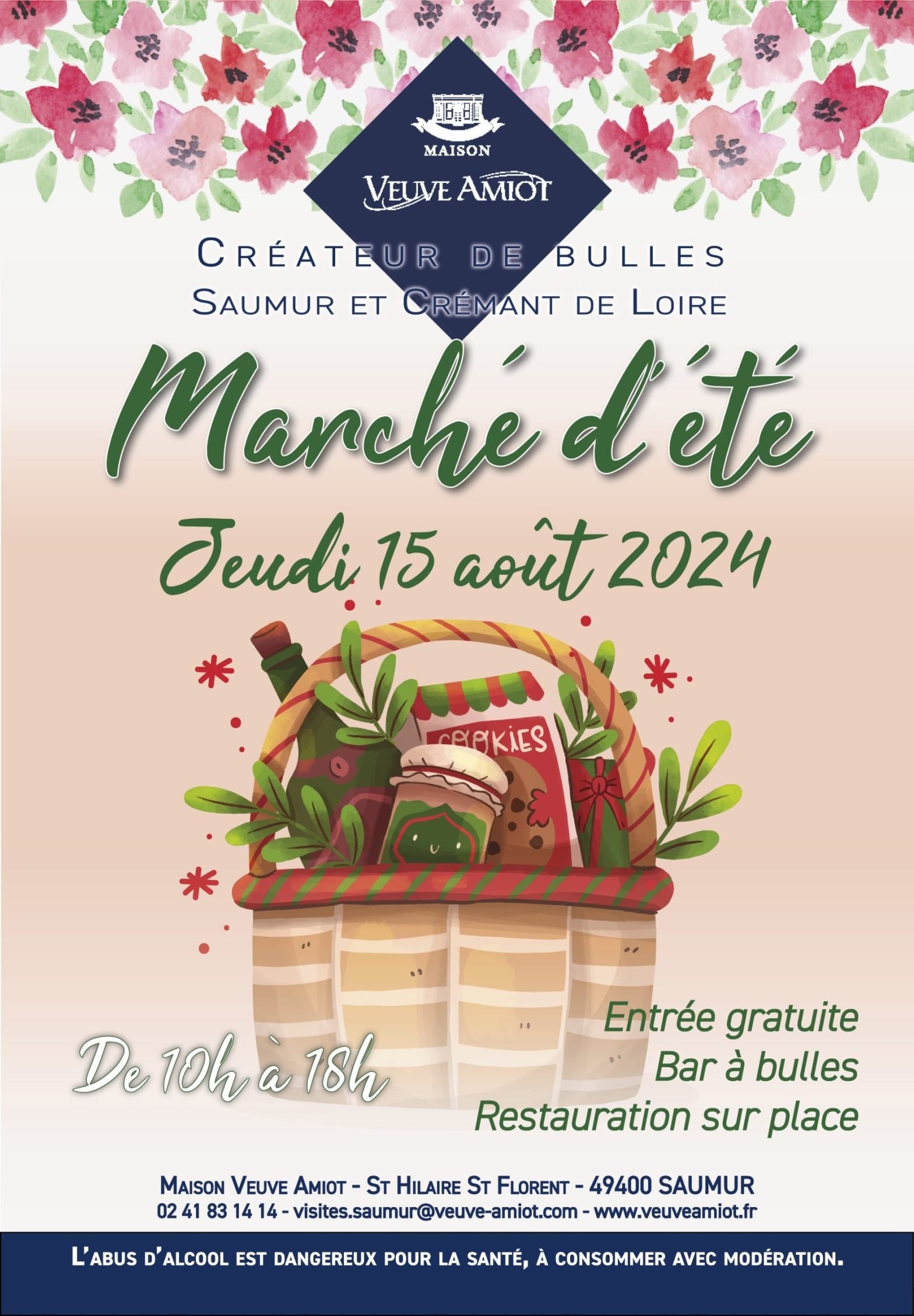 affiche marche ete 2024