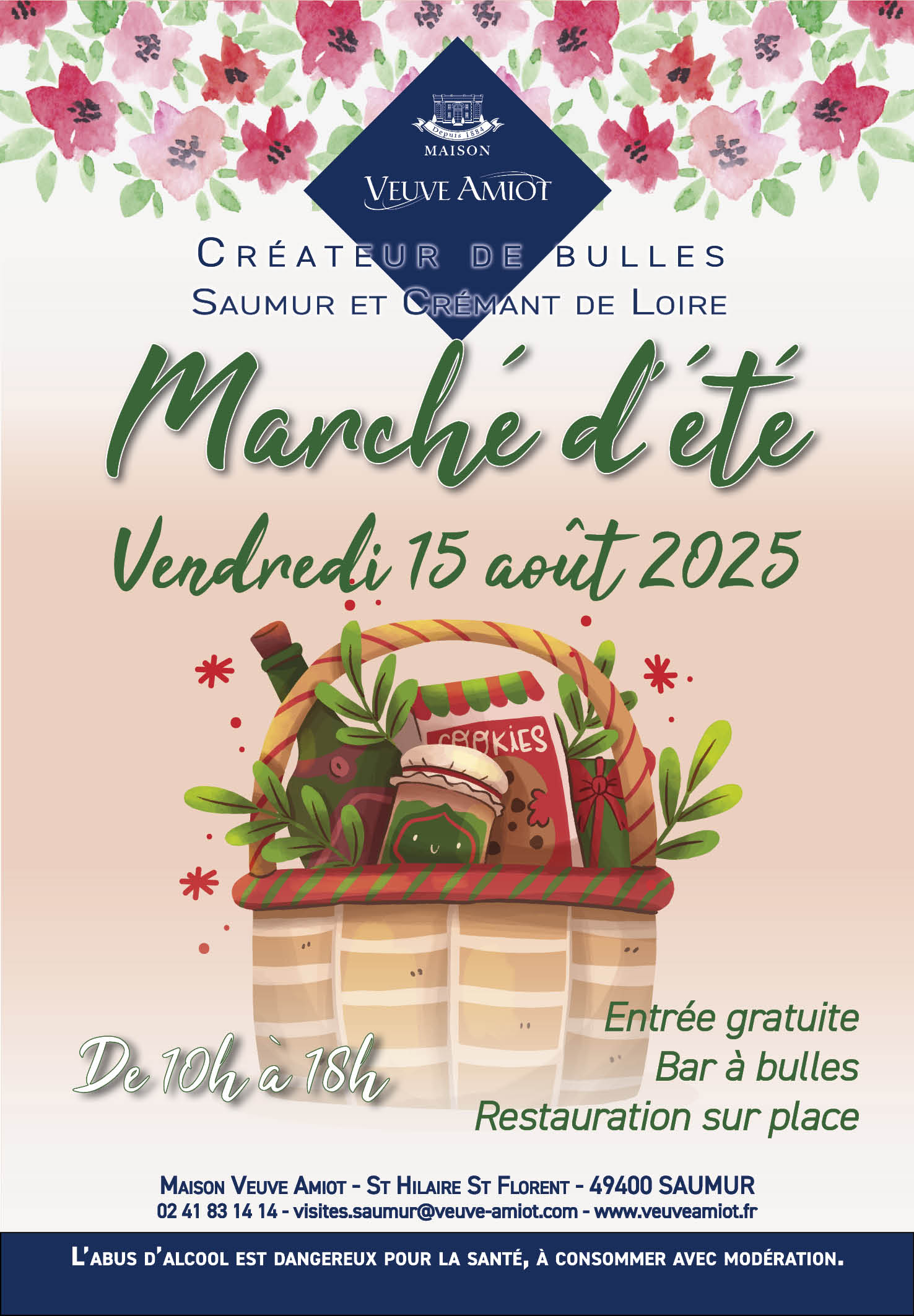 affiche marche ete 2025