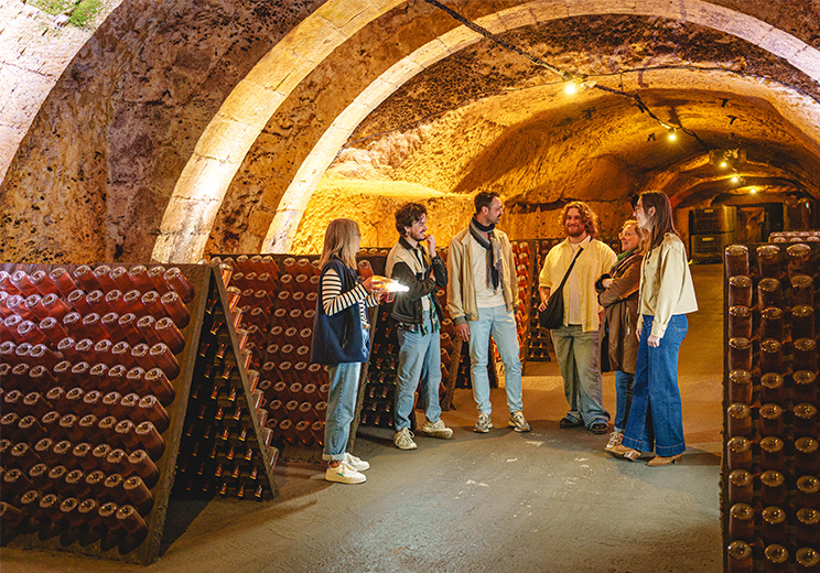 visite cave pupitres