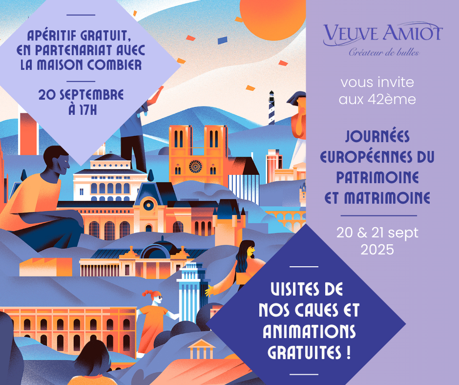 Visuel Veuve Amiot journées patrimoine 2025